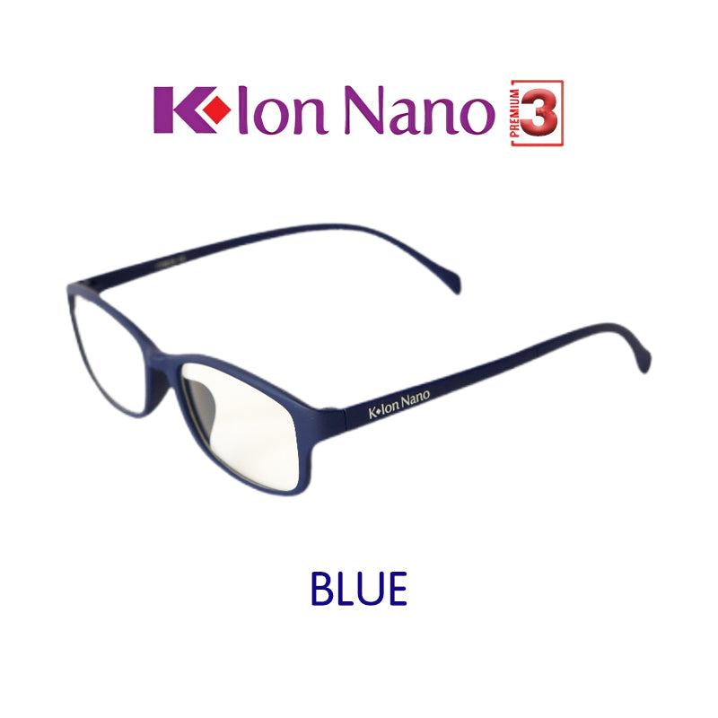 K-ION NANO PREMIUM 3 radiation protection health K-lon nano glasses blue Klon nano Kacamata Kesihatan 康醫視負離子眼鏡 Klonnano kion nano kionnano